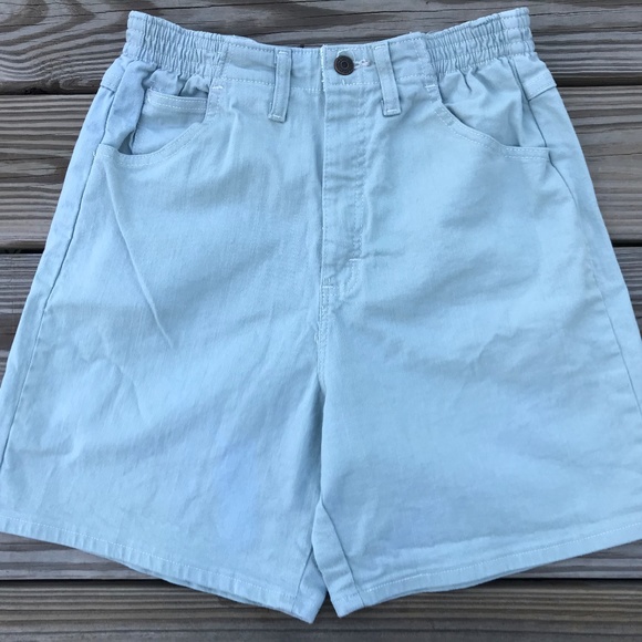 Lee Pants - Lee Women Shorts side Elastic at the Waist Flat